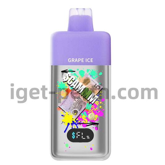Scam 15000 Puffs-Grape Ice