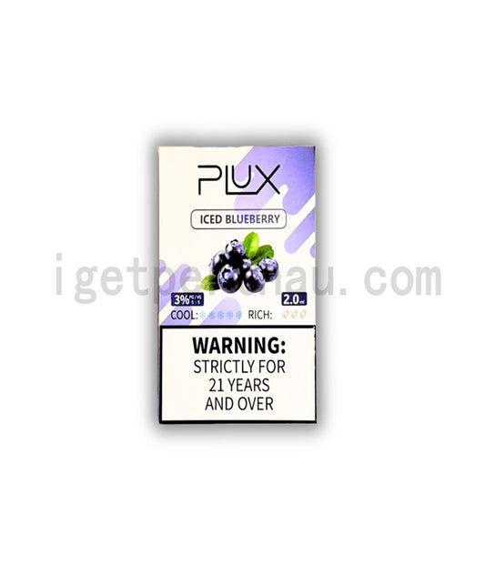 PLUX POD -lced Blueberry(3 pack)