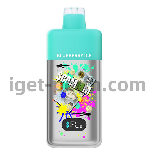 Scam 15000 Puffs-Blueberry Ice