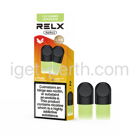 RELX Pod Pro 2-Cucumber Lemonade（2 packs)