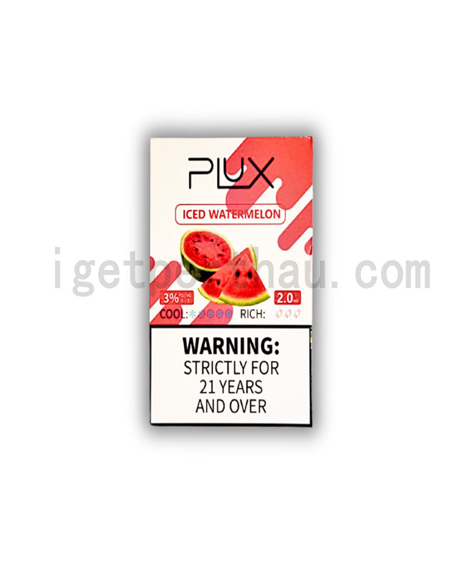 PLUX POD -Iced Watermelon(3 pack)