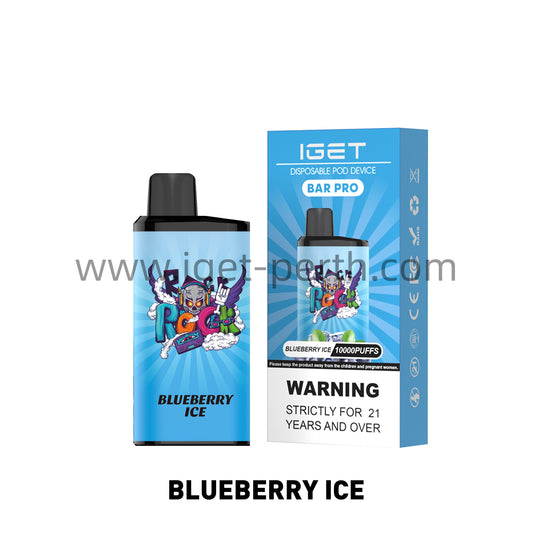 Iget Bar Pro 10000 Puffs-Blueberry Ice