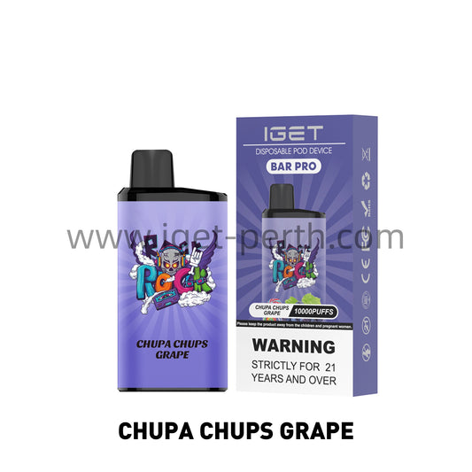 Iget Bar Pro 10000 Puffs-Chupa Chups Grape