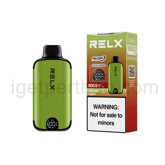 RELX MagicGo 8000i Disposable Vape 8000 Puffs-Doule Apple