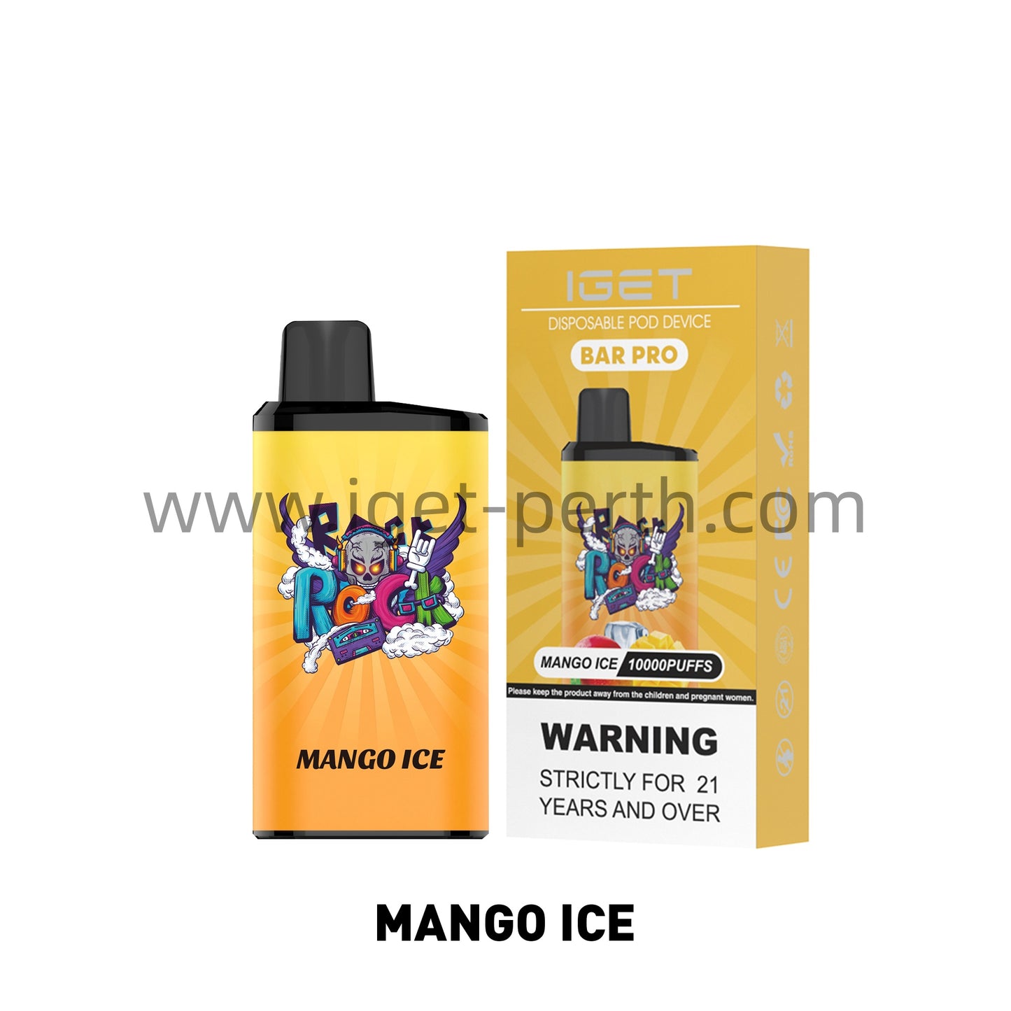 Iget Bar Pro 10000 Puffs-Mango Ice