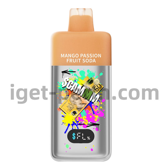 Scam 15000 Puffs-Mango Passion Fruit Soda