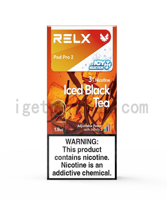 RELX Pod Pro 2 - lced Black Tea