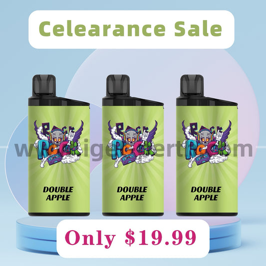 Buy 3 x Iget Bar 3500 Puffs(Double Apple）