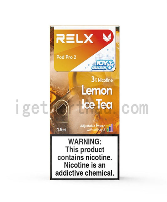 RELX Pod Pro 2-Lemon lce Tea